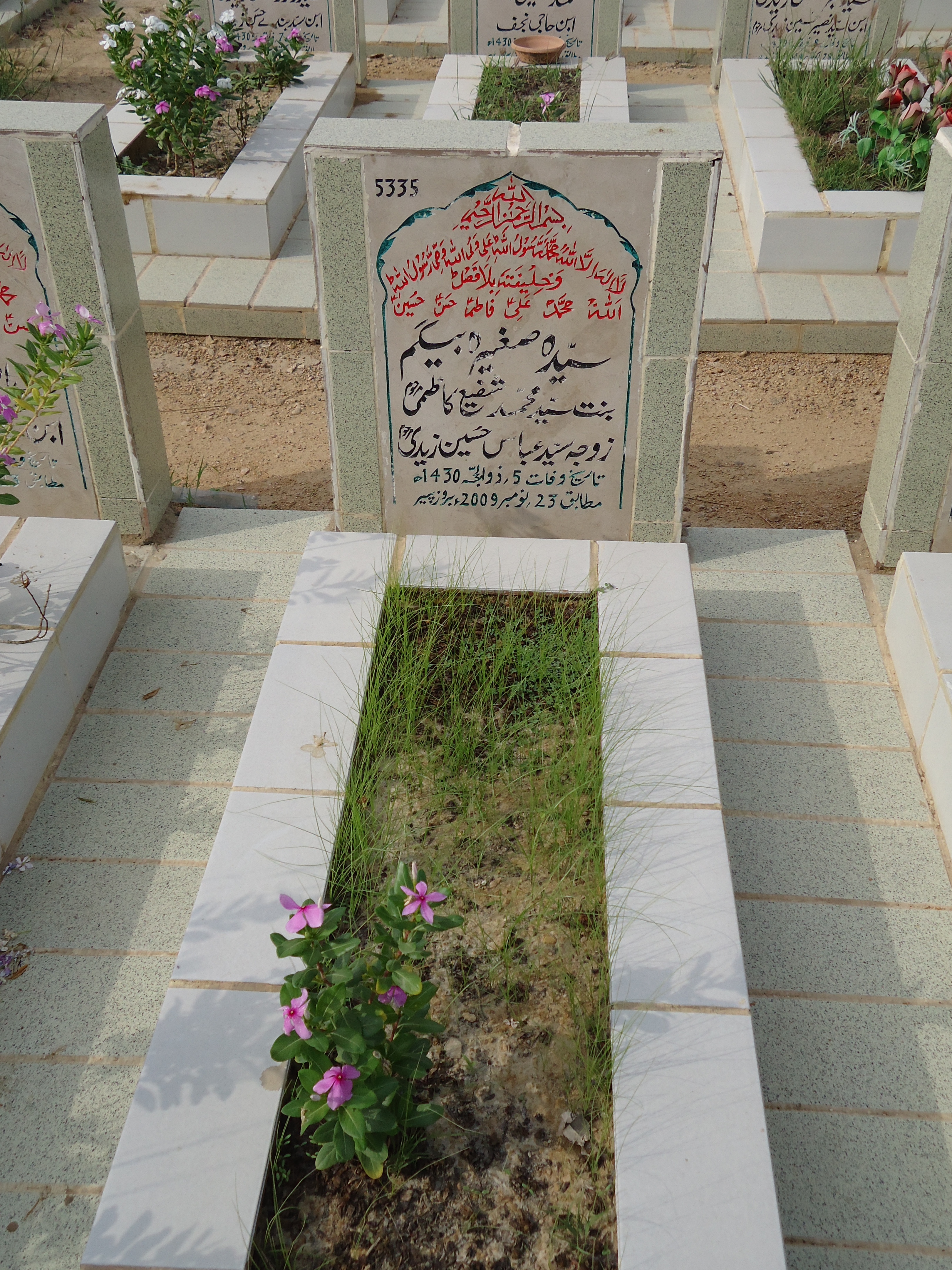 5335 – Syeda Sagheera Begum